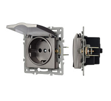 Arlight Механизм розетки влагозащищённый SCT-MCP-PL-GR (250V, 16A) (-)