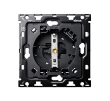 Simon 100 Кит 1 пост, мех-мы. 1 роз.Schuko с з/у USB C + суппорт