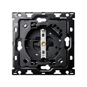 Simon 100 Кит 1 пост, мех-мы. 1 роз.Schuko с з/у USB C + суппорт