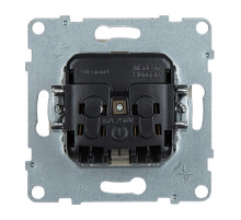 Legrand/Daccord SUNO Слоновая кость Розетка 2К+З 16А 250В.Винтовые зажимы.