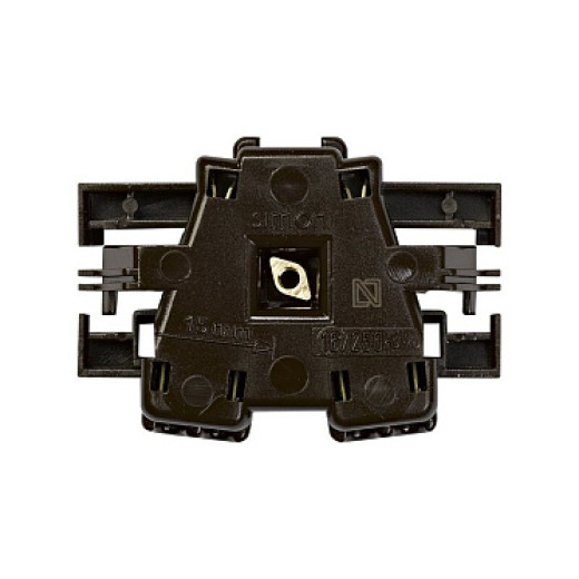 Simon 73 loft Мех Розетка б/з, винтовой зажим, 10/16А