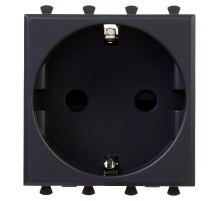 DKC Avanti Розетка модульная, 2P+E, с з/ш, 