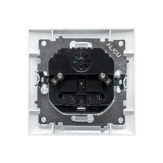 EKF PROxima Валенсия розетка 1-местная с/з 16А белая с защ. штор. с 2 USB 2,1А