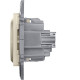 Legrand/Daccord INSPIRIA Слоновая кость Розетка 2К+З со шторками - немецкий стандарт - 16 А - 250 В