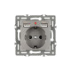 Arlight Механизм розетки с USB зарядкой SCT-MUAA-PL-GR (250V, 16A) (-)