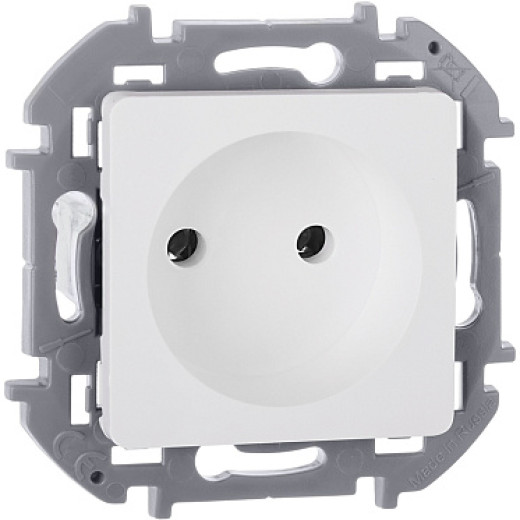 Legrand/Daccord INSPIRIA Белый Розетка 2К - 16 А - 250 В
