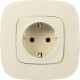 Legrand Valena ALLURE DIY Сл.кость Розетка 1-ая с/з, безвинт.зажим