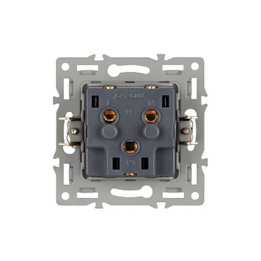 Arlight Механизм электрической розетки SCT-MEU1-PL-BK (250V, 16A) (-)