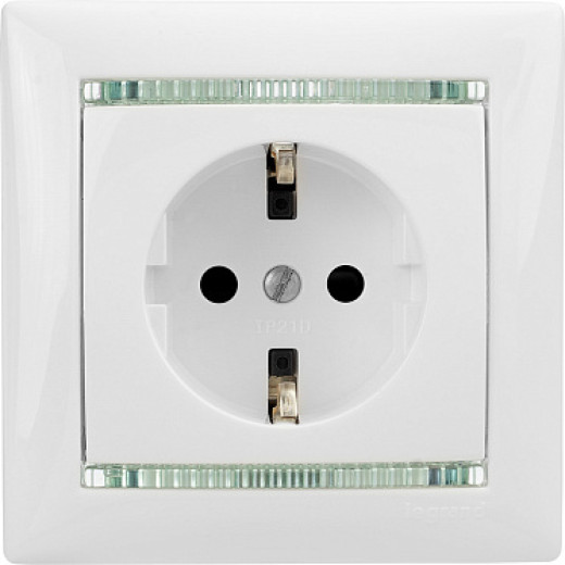 Legrand Valena Бел Розетка 1-ая с/з
