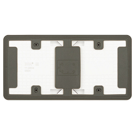 Розетка ЭРА Эксперт 11-2504-01 двойная с заземлением 2х2P+E горизонт IP55 шторки 16A-250В ОУ белый