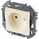 Legrand/Daccord INSPIRIA Слоновая кость Розетка 2К - 16 А - 250 В