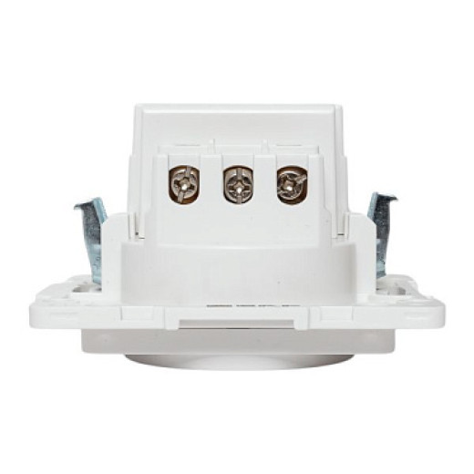 EKF Стокгольм Механизм Розетки 1-местной с/з, USB A+C 16А винтовые клеммы белый с защ. штор.