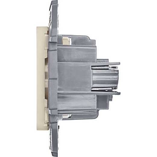 Legrand/Daccord INSPIRIA Слоновая кость Розетка 2К - 16 А - 250 В