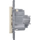 Legrand/Daccord INSPIRIA Слоновая кость Розетка 2К - 16 А - 250 В