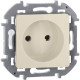 Legrand/Daccord INSPIRIA Слоновая кость Розетка 2К - 16 А - 250 В