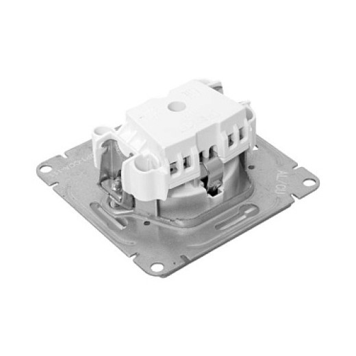 EKF Эпика Механизм розетки, 16А, с заземлением, со шторками, алюминий