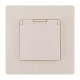 Legrand Etika Слоновая кость Розетка 2К+З IP44