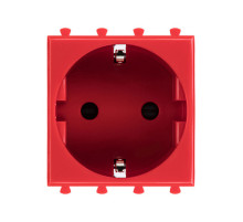 DKC Avanti Розетка модульная, 2P+E, с з/ш, 