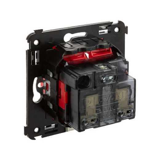 DKC Avanti Розетка в стену, 2P+E, с з/ш, 