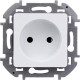 Legrand/Daccord INSPIRIA Белый Розетка 2К - 16 А - 250 В