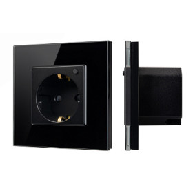 Arlight Розетка электрическая с Zigbee управлением SCT-OMALI-EUZB1-PL-BK (240V, 16A, Zigbee) (-)