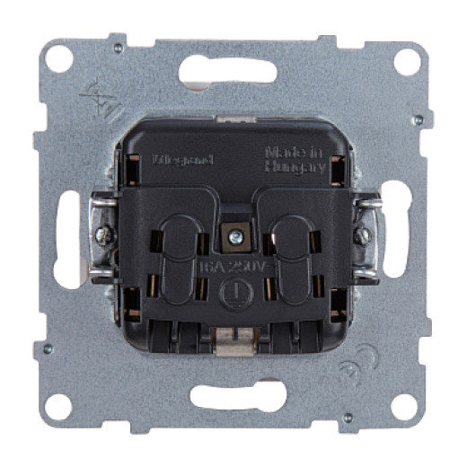 Legrand/Daccord SUNO Белый Розетка 2К+З 16А 250В.Винтовые зажимы.