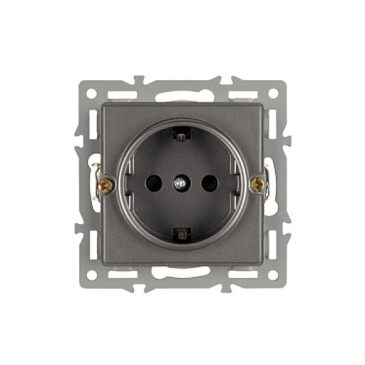 Arlight Механизм электрической розетки SCT-GP-MEU-PL-GR (250V, 16A) (-)