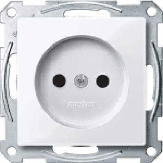 Schneider Electric Merten SM Бел Актив Механизм розетки б/з со шторками