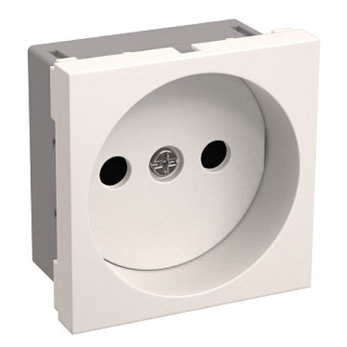 IEK PRIMER РКС-20-20-П-К Розетка без з/к 2к (на 2 модуля) ПРАЙМЕР белая
