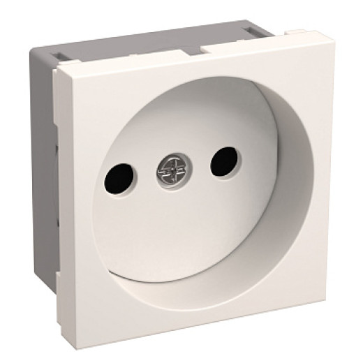 IEK PRIMER РКС-20-20-П-К Розетка без з/к 2к (на 2 модуля) ПРАЙМЕР белая