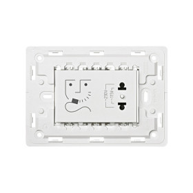 Simon 82 Розетка для электрических бритв 16A 230В~ белого цвета