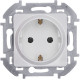 Legrand/Daccord INSPIRIA Белый Розетка 2К+З - немецкий стандарт - 16 А - 250 В