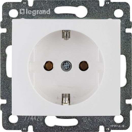 Legrand Valena Бел Розетка 1-ая с/з
