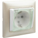 Legrand Valena Бел Розетка 1-ая с/з с крышкой и защитными шторками IP44 (к простой рамке)
