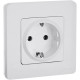 Legrand/Daccord INSPIRIA Белый Розетка 2К+З - немецкий стандарт - 16 А - 250 В