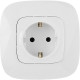 Legrand Valena ALLURE DIY Бел Розетка 1-ая с/з, безвинт.зажим