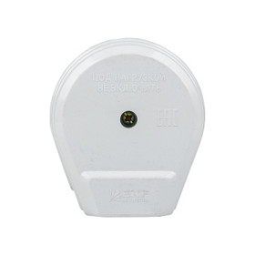 EKF PROxima Разъем РШ-ВШ 32А 250В 2P+PE (ОУ) пластиковый бел.