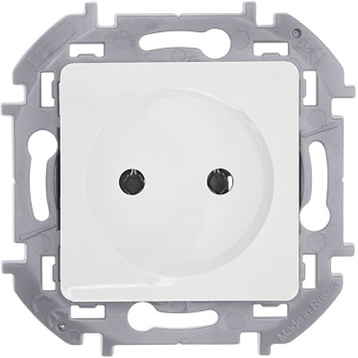 Legrand/Daccord INSPIRIA Белый Розетка 2К - 16 А - 250 В