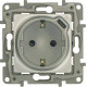Legrand Etika Алюминий  Розетка с/з со шт. 16А 250В с USB тип C 1500мА 7,5Вт безвинтовые зажимы