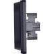 Legrand/Daccord INSPIRIA Антрацит Розетка 2 x 2К+З - немецкий стандарт - 16 А - 250 В