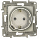Legrand Etika Алюминий  Розетка с/з со шт. 16А 250В с USB тип C 1500мА 7,5Вт безвинтовые зажимы