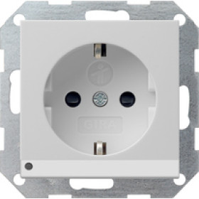 Gira Розетка с з/к и светодиодной подсветкой