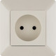 Legrand Valena LIFE DIY Сл.кость Розетка б/з, со шторками, безвинт зажим