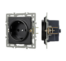 Arlight Механизм электрической розетки SCT-GP-MEU-PL-BK (250V, 16A) (-)