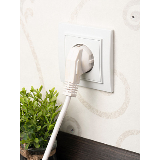 EKF Basic Минск Белый Розетка б/з, со шторками, 10А, СП