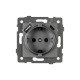 Arlight Механизм розетки с USB зарядкой SCT-MUAC-PL-GR-V (250V, 16A) (-)