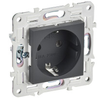 IEK SKANDY Титан Розетка с/з без защитных шторок 16А SK-R05T
