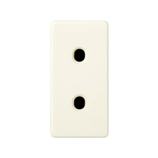 Simon 27 Мех Слоновая кость Розетка без заземления 2P, узкая, 16А 250В, S27