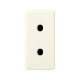 Simon 27 Мех Слоновая кость Розетка без заземления 2P, узкая, 16А 250В, S27