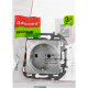 Legrand/Daccord INSPIRIA Алюминий Розетка 2К+З - немецкий стандарт - 16 А - 250 В